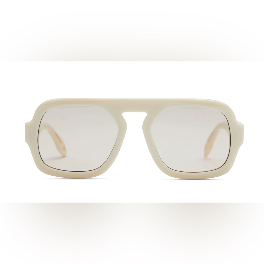 ELISA JOHNSON JANE SUNGLASSES - White